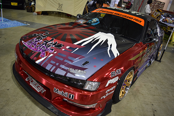画像:雪ミク痛車